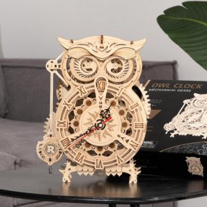 Puzzles 3d Chile Owl Clock Robotime