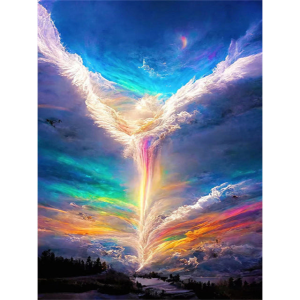 Pintura Diamante AB (Aurora Boreal)